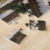 Thuis voor de feestdagen legpuzzel (Zijkant)