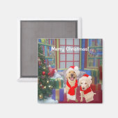 Thuis voor de Feestdagen Magneet (Voorkant / Achterkant)