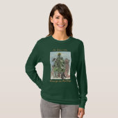 "Thuis voor de Feestdagen" T-Shirt (Voorkant volledig)