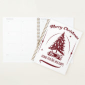 Thuis voor de Feestdagen Vintage Design Planner (Display)