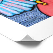 Thuis voor fosterkatten door Jamie Wogan Edwards Poster (Hoek)