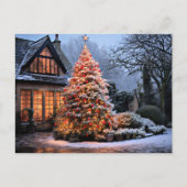 Thuis voor Kerstmis Briefkaart (Voorkant)