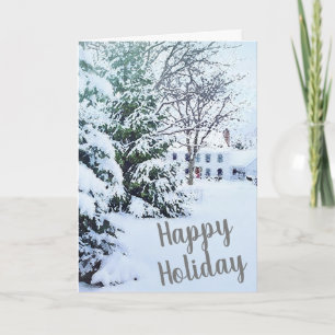 Thuis voor Kerstmis Kaart