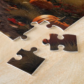 Thuis voor thanksgiving legpuzzel (Zijkant)