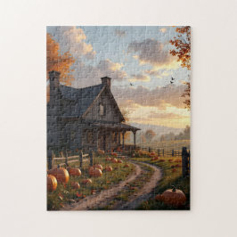 Thuis voor thanksgiving legpuzzel