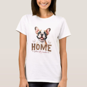 Thuis waar de franchise is t-shirt
