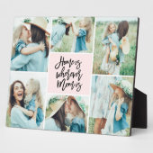 Thuis waar mama Foto Collage is Fotoplaat (Zijkant)