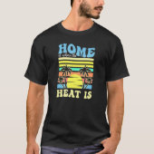 Thuis waar warmte in Florida is T-shirt (Voorkant)