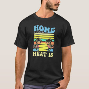 Thuis waar warmte in Florida is T-shirt
