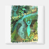 Thuis wacht op me magneet (Voorkant)