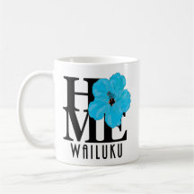 THUIS Wailuku Blauwe Hibiscus 11oz