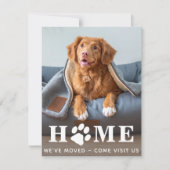 Thuis We hebben Dog Bewegd Aankondiging (Voorkant)