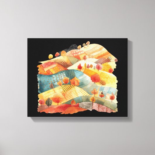 "Thuis weg van huis" Canvas Afdruk (Voorkant)