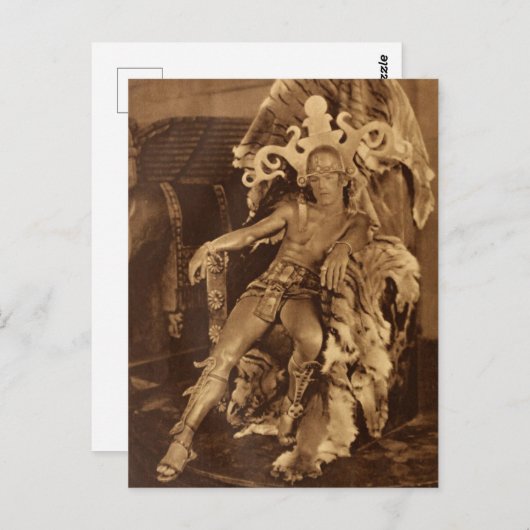 "Thuis werken" Briefkaart (Voorkant / Achterkant)