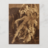 "Thuis werken" Briefkaart (Voorkant)