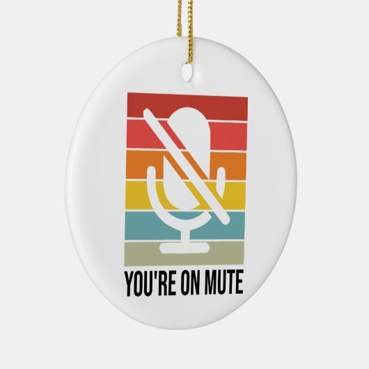 Thuis werken, je bent op stomme keramisch ornament (Rechts)