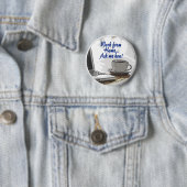 Thuis werken ronde button 5,7 cm (In situ)