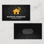 Thuis Wifi | Technologie WFH Visitekaartje (Voorkant / Achterkant)