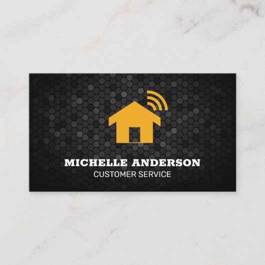 Thuis Wifi | Technologie WFH Visitekaartje (Voorkant)