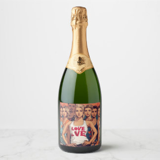 Thuis & wonen > Keuken en mijnen > Opslag en Carri Sparkling Wijnetiket