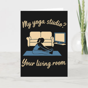 Thuis Yoga Actieve kleding Mijn Yoga Studio Uw Woo Kaart