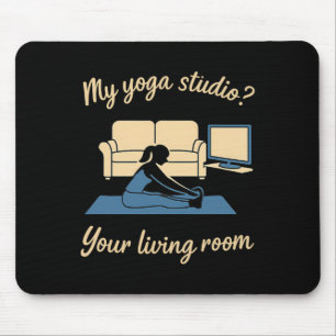 Thuis Yoga Actieve Kleding Mijn Yoga Studio Uw Woo Muismat