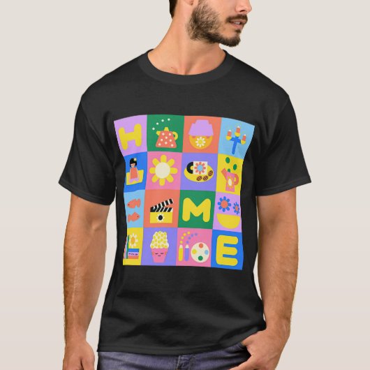 Thuis zo Zoet T-shirt (Voorkant)