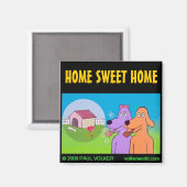 THUIS ZOET HUIS $3.00 MAGNEET (Voorkant / Achterkant)