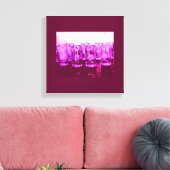 Thuis zoet thuis canvas afdruk (Insitu (Woonkamer))
