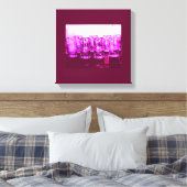 Thuis zoet thuis canvas afdruk (Insitu (Slaapkamer))