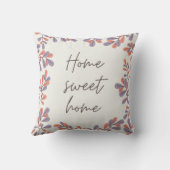 Thuis zoet thuis kussen (Achterkant)