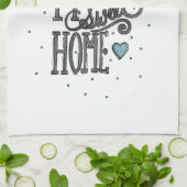 Thuis - Zoete startpunt - Origineel Kunstwerk Keuk Theedoek (Gevouwen)