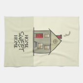 Thuis Zoete Thuis Citaat Mooie Huis Theedoek (Horizontaal)