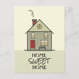 Thuis Zoete Thuis Citaat Typografie Mooie Huis Briefkaart