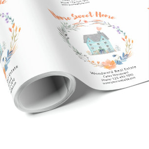 Thuis Zoete Thuis Huis Verwarming Onroerend Goed M Cadeaupapier