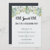 Thuis Zoete Thuis Succulente Huis Verwarming Kaart (Voorkant / Achterkant)