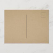 Thuis Zoete Thuis Vetplant Verhuisbericht Aankondigingskaart (Achterkant)