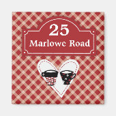 THUISADRES MAGNEET (Voorkant)