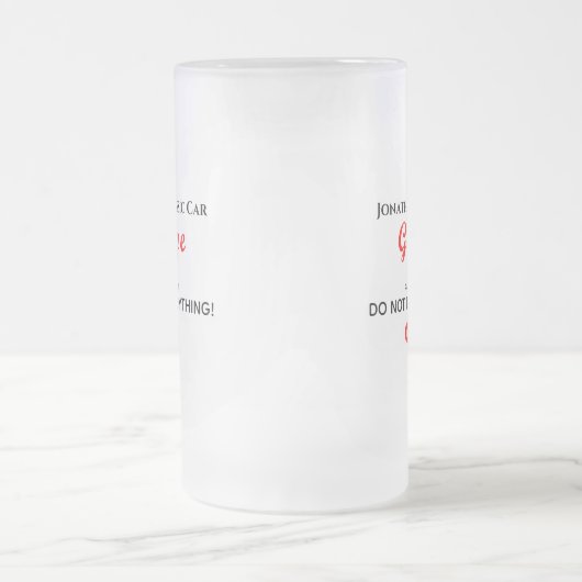 Thuisauto-mechanische reddingsmiddelen voor auto's matglas bierpul (Center)