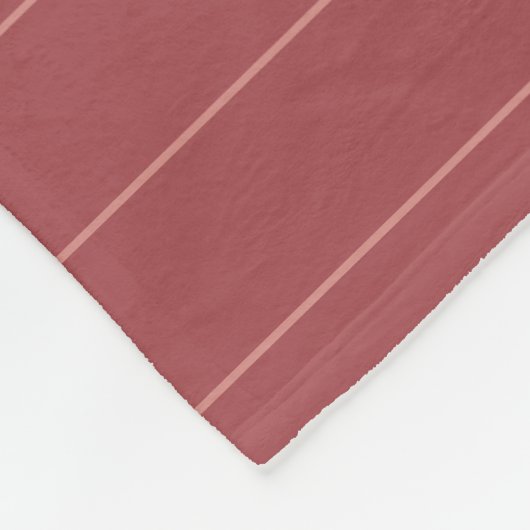 Thuisbakens Aangepast elegant Sjabloon Roos Modern Fleece Deken (Hoek)