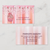 Thuisbakkerij - bakkerij - Roos Gold Driving Visitekaartje (Voorkant / Achterkant)