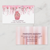 Thuisbakkerij - bakkerij - Roos Gold Driving Visitekaartje (Voorkant / Achterkant)