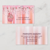 Thuisbakkerij - bakkerij - Roos Gold Driving Visitekaartje (Voorkant / Achterkant)