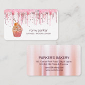 Thuisbakkerij - bakkerij - Roos Gold Driving Visitekaartje (Voorkant / Achterkant)