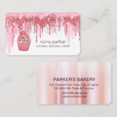 Thuisbakkerij - bakkerij - Roos Gold Driving Visitekaartje (Voorkant / Achterkant)