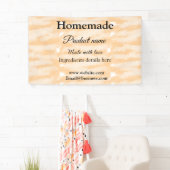 Thuisbakkerij gemaakt met liefde voeg tekst websit spandoek (Insitu)