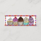 Thuisbakkerij of bakkerij mini visitekaartje (Voorkant)