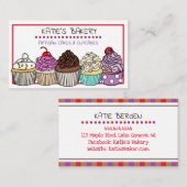 Thuisbakkerij of bakkerij visitekaartje (Voorkant / Achterkant)