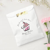 Thuisbakkerij Pupcakes Klein Bedrijf Bedankzakje (Gezegeld)