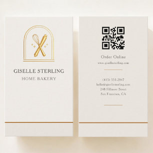 Thuisbakkerij QR-code Visitekaartje